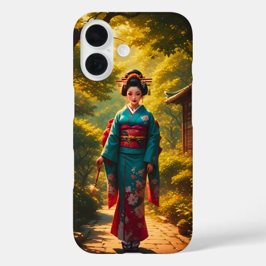 De straling van een kimono Case-Mate iPhone case (Achterkant)
