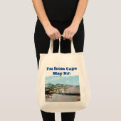 De strand, Kaapse nj,  Tote Bag (Voorkant (product))