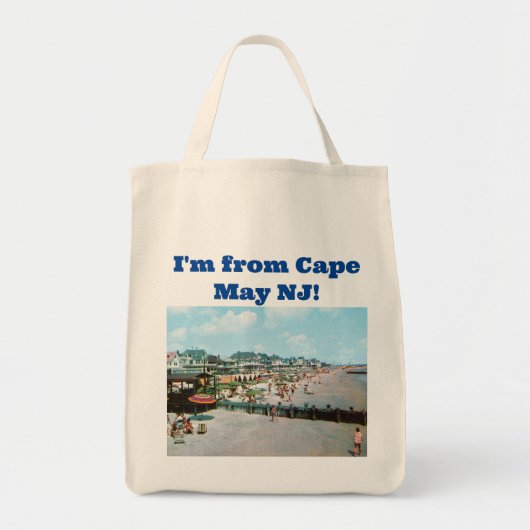 De strand, Kaapse nj,  Tote Bag (Voorkant)