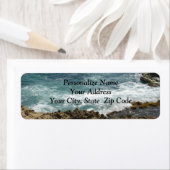 De strand komt het Etiket van het Adres van de Oce (Insitu)