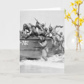 De strand van 1940 vormgeven kaart (Gele Bloem)