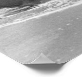 De strand van 1940 vormgeven poster (Hoek)