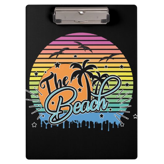 De strand, zomer 2023 klembord (Voorkant)