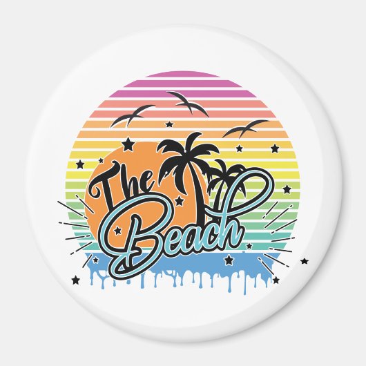De strand, zomer 2023 magneet (Voorkant)