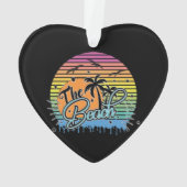 De strand, zomer 2023 ornament (achterkant)