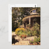 De stranden, het huis van Gardener, het briefkaart (Voorkant / Achterkant)