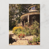 De stranden, het huis van Gardener, het briefkaart (Voorkant)