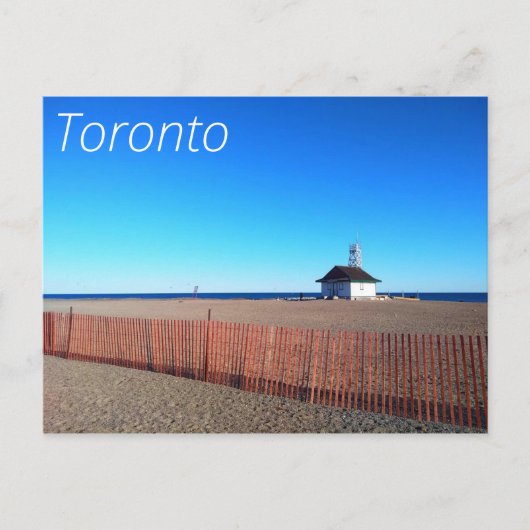 De stranden Toronto Ontario Canada Briefkaart (Voorkant)