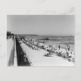 De stranden van Tel Aviv in de jaren dertig Briefkaart