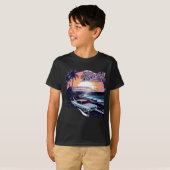 De strandreis t-shirt (Voorkant volledig)
