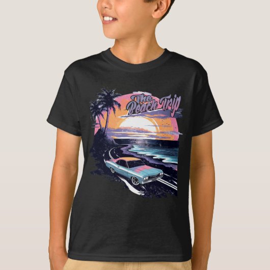 De strandreis t-shirt (Voorkant)
