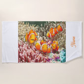 DE Strandtuch Clownfische Strandlaken (Voorkant)
