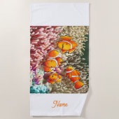 DE Strandtuch Clownfische Strandlaken (Voorkant)