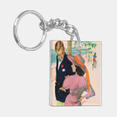 De strategie van de liefde sleutelhanger (Voorkant Links)