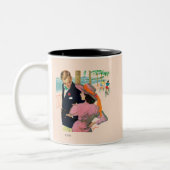 De strategie van de liefde tweekleurige koffiemok (Links)