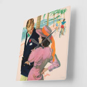 De strategie van de liefde vierkante klok (Hoek)