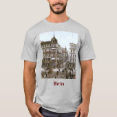 De straten van Berlijn rond 1900 T-shirt (Voorkant)