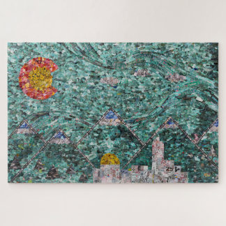 De straten van Denver Legpuzzel