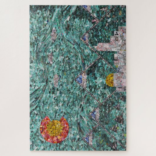 De straten van Denver Legpuzzel (Verticaal)