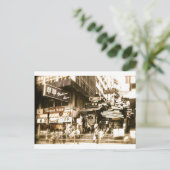 De straten van het oude Hong Kong Briefkaart (Staand voorkant)