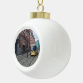 De straten van Manchester Keramische Bal Ornament (Rechts)