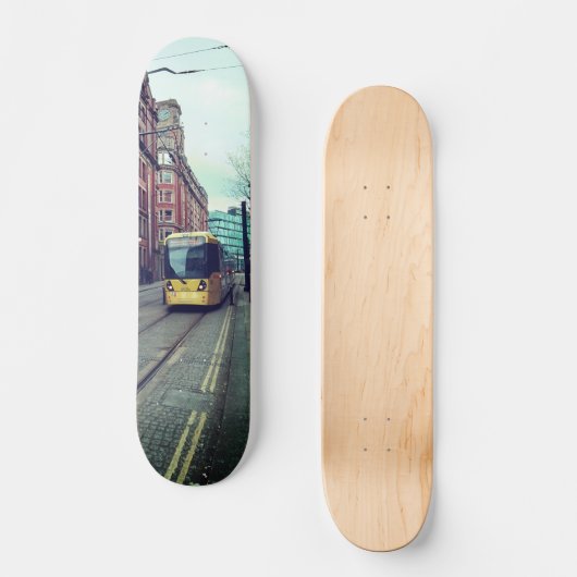 De straten van Manchester Persoonlijk Skateboard (Voorkant)