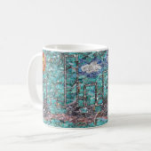 De straten van Manhattan koffie mok (Voorkant links)