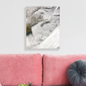 De straten van New England en de Maritimes Canvas Afdruk (Insitu (Woonkamer))