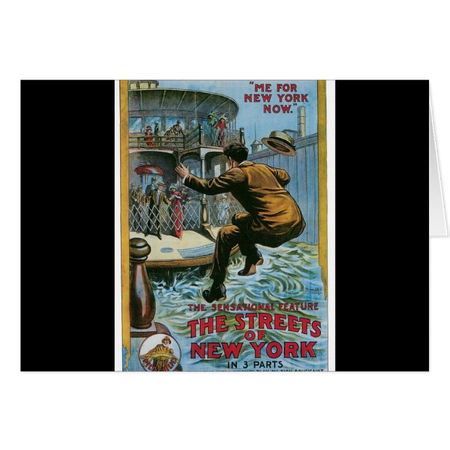 "De straten van New York" (Voorkant Horizontaal)
