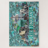 De straten van North Tonawanda NY puzzel (Verticaal)