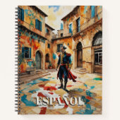 De straten van Spanje: Español Notitieboek (Voorkant)