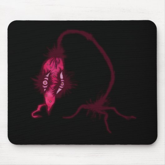 De Strawberry Mouse Pad haha Muismat (Voorkant)
