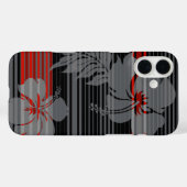 De Streep Hawaiiaan van de Hibiscus van Lihue Case-Mate iPhone Case (Achterkant (horizontaal))