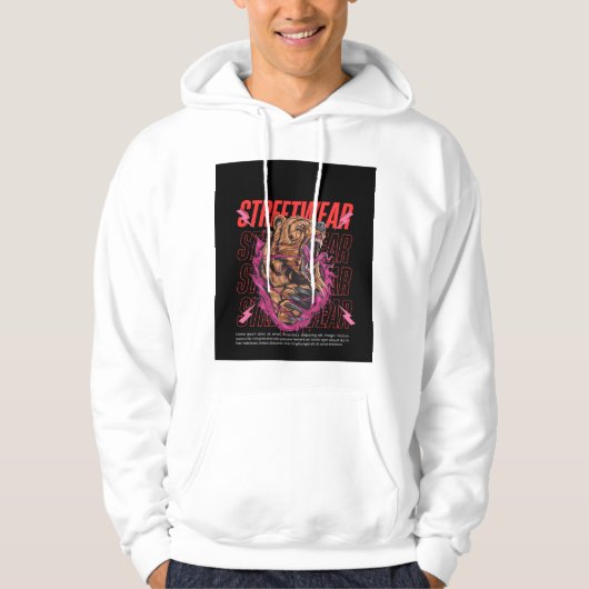 De streetwear hoodie (Voorkant)