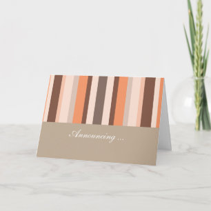 De Strepen van de Meloen van de vanille Aankondiging