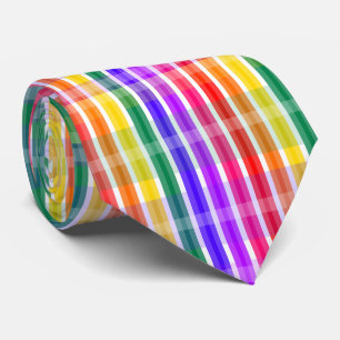 De Strepen van de regenboog Stropdas