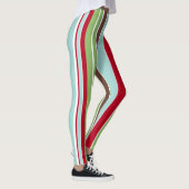 De Strepen van de Vakantie van Kerstmis, Leggings (Rechts)
