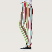 De Strepen van de Vakantie van Kerstmis, Leggings (Links)