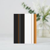 De Strepen van het calico Briefkaart (Staand voorkant)