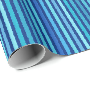 De Strepen van het krijt - het Blauw van het Cadeaupapier
