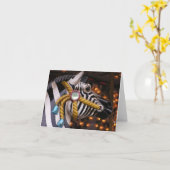 De Strepen van Yipes Kaart (Gele Bloem)