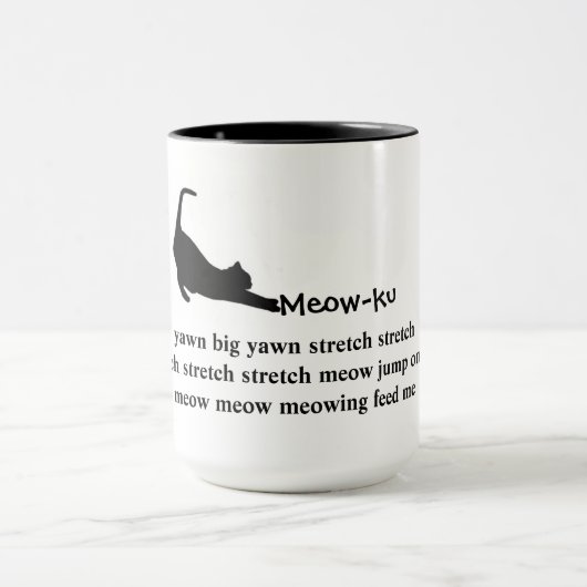 De Stretch: Meow-ku Cat Mok (Midden)