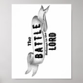 De strijd behoort tot de Heer Poster (Voorkant)