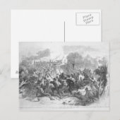 De strijd bij Bull Run Briefkaart (Voorkant / Achterkant)