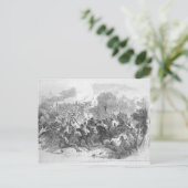 De strijd bij Bull Run Briefkaart (Staand voorkant)