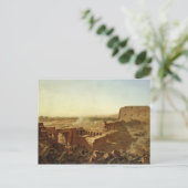 De strijd bij de tempel van Karnak Briefkaart (Staand voorkant)