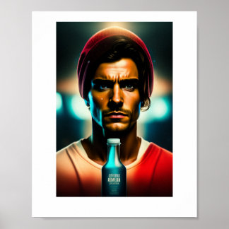 De strijd binnen: een hartdragende drama van AD Poster