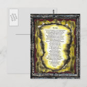 De strijd briefkaart (Voorkant / Achterkant)