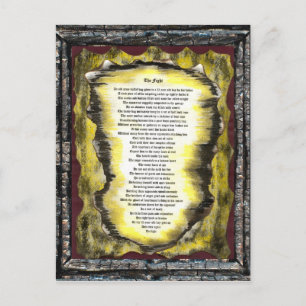 De strijd briefkaart