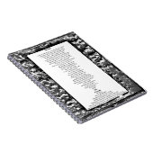 De strijd en signalen van moed notitieboek (Rechterzijde)